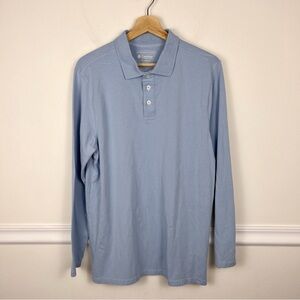 Coolibar UPF 50+ Men's Coppitt Long‎ Sleeve Weekend Polo - Sun Protective Size M